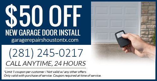 new garage door coupon